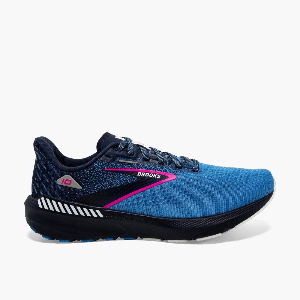 Chaussure Running Brooks Launch GTS 10 Grise Foncé Femme | UHZ-7323949